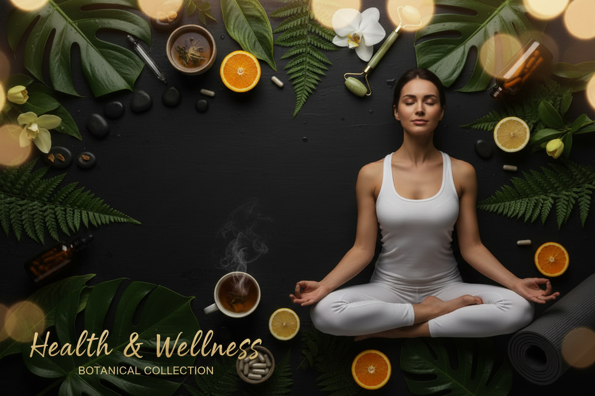 Health & Wellness - Dark Elegant