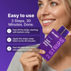 Peroxide-Free Purple Teeth Whitening Strips