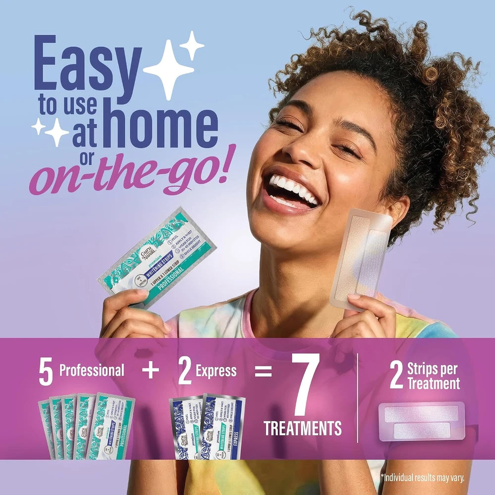 GuruNanda Teeth Whitening Strips – Professional-Grade Whitening at Home