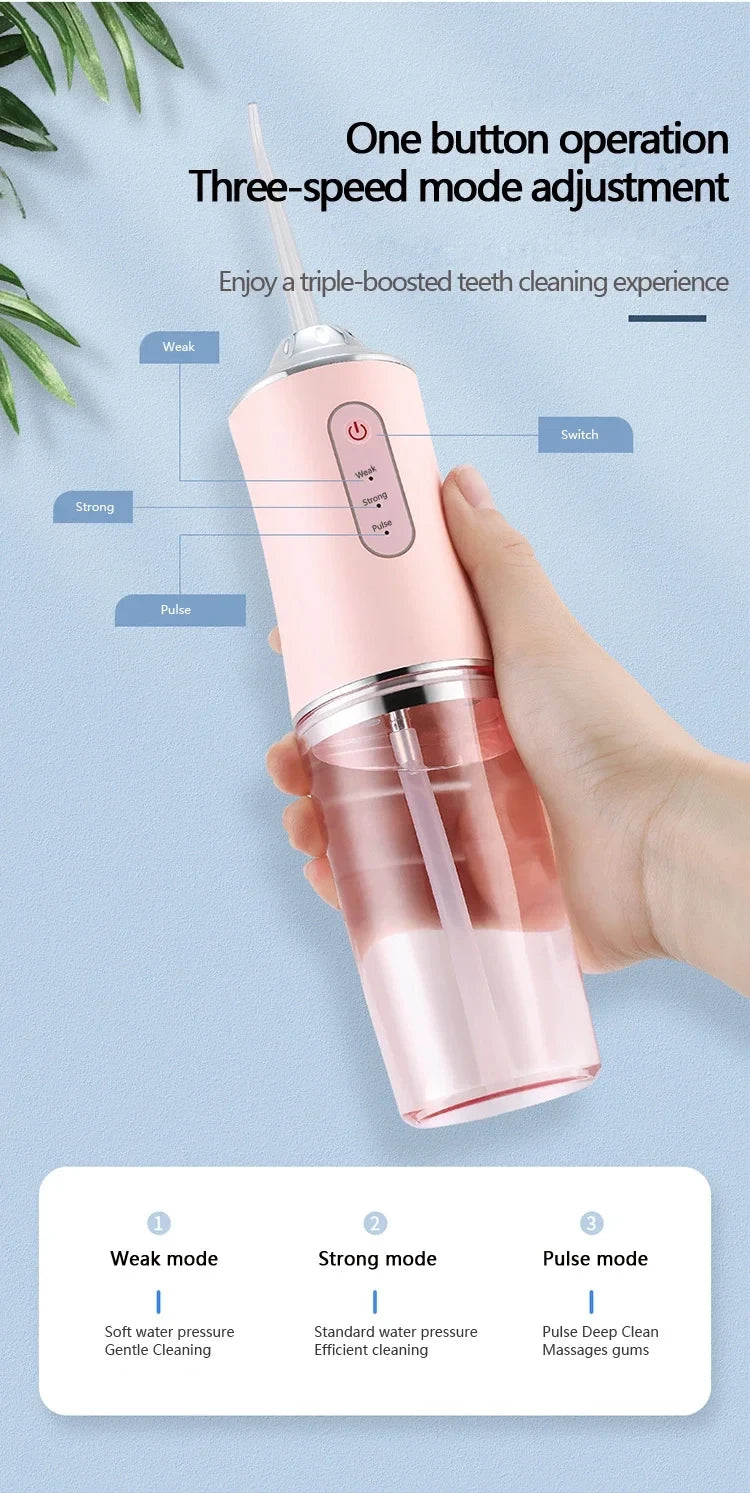 Water Flosser – Dental Jet for Cleaner Teeth & Healthier Gums
