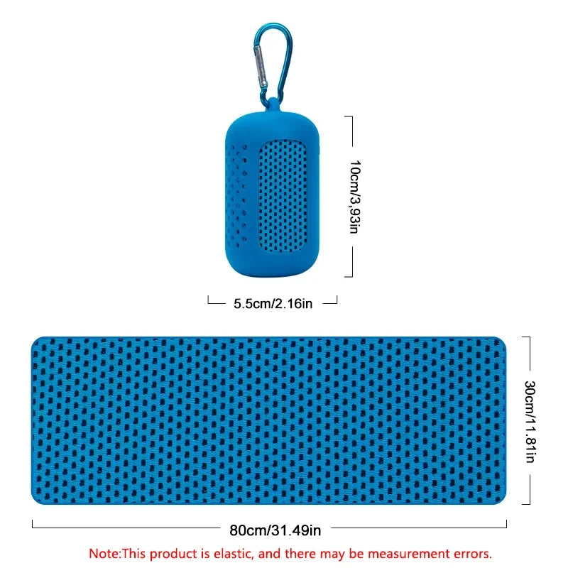Quick-Drying Sports Cooling Towel – Instant Relief for Workouts & Outdoor Activities