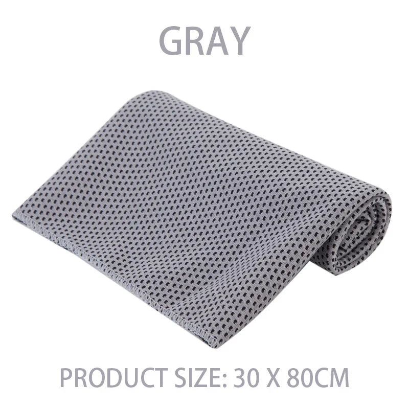 Quick-Drying Sports Cooling Towel – Instant Relief for Workouts & Outdoor Activities