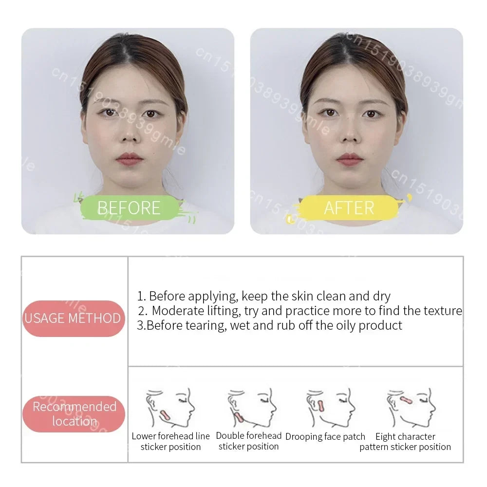V-Lift Face Tape – Instant Jawline Lift Without Surgery