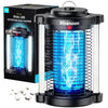 Minimoon Bug Zapper Outdoor Mosquito Zapper with Dual LED Light 4200V Fly Zapper 15W Electric Fly Traps Outdoor IPX4 Insect Trap