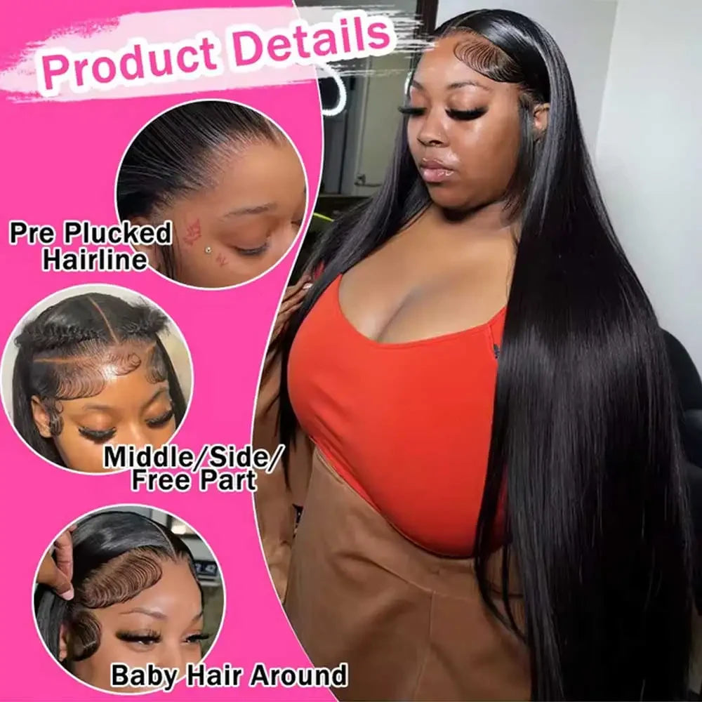 Bone Straight Human Hair Wig