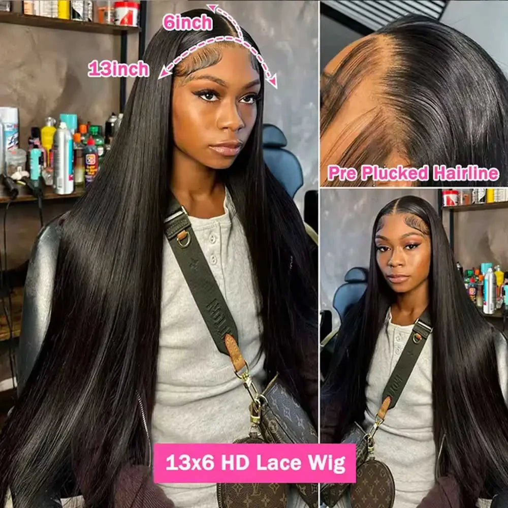 Bone Straight Human Hair Wig