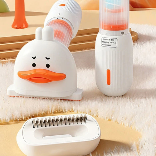 4-in-1 Pet Grooming Brush – Cordless Deshedding for Dogs & Cats
