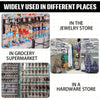 Metal Grid Wall Pegboard Hooks – Maximize Your Wall Space & Stay Organized