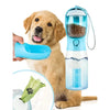 Portable Leak-Proof Pet Water Bottle – Hydration + Snack Bowl in One