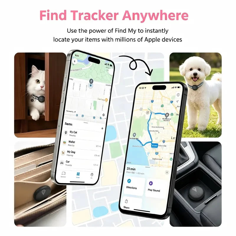 Smart Pet GPS Tracker – Real-Time Location, No Monthly Fees