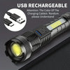 Rechargeable Zoom Camping Flashlight – Ultra-Bright & Long-Lasting