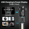 Rechargeable Zoom Camping Flashlight – Ultra-Bright & Long-Lasting