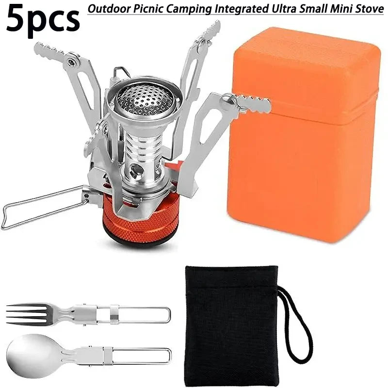 Portable Butane Stove Cookware Set – Hot Meals Anywhere, Any Time