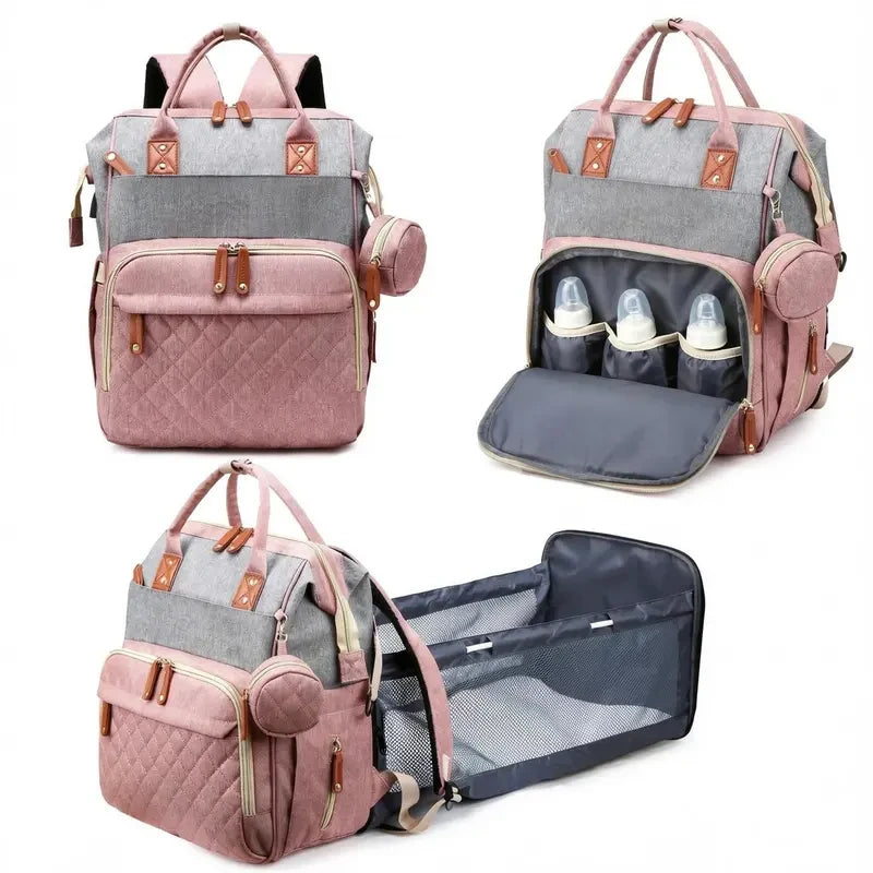 Travel Diaper Tote Backpack