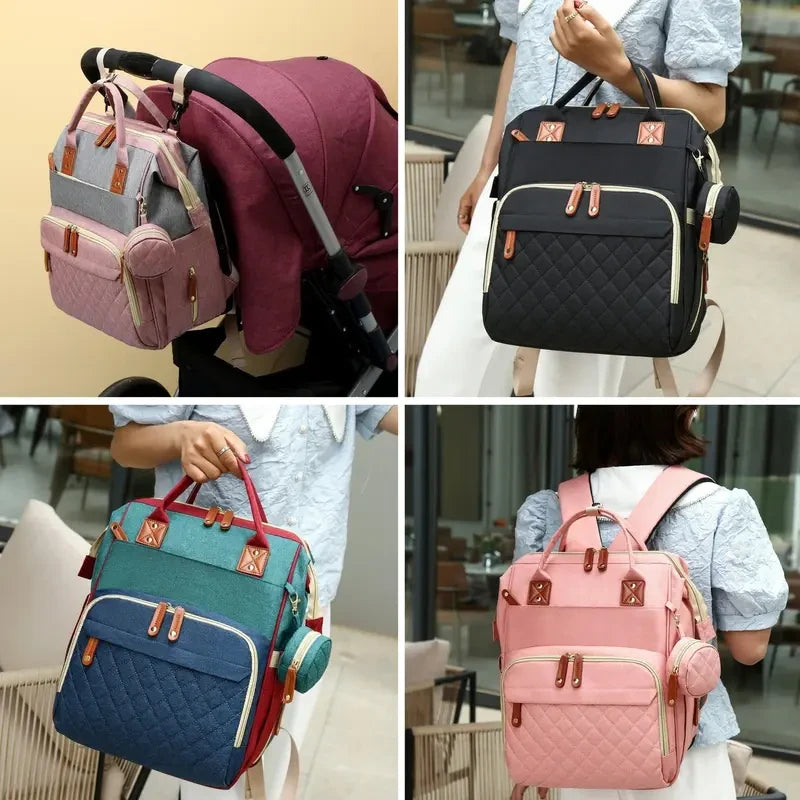 Travel Diaper Tote Backpack