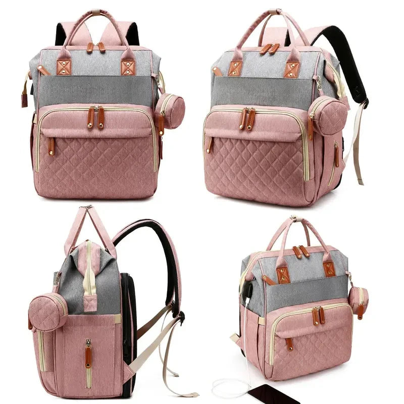 Travel Diaper Tote Backpack