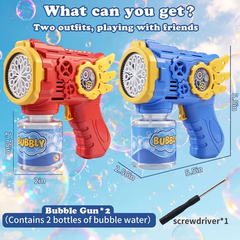 Dual Pack LED Bubble Blaster