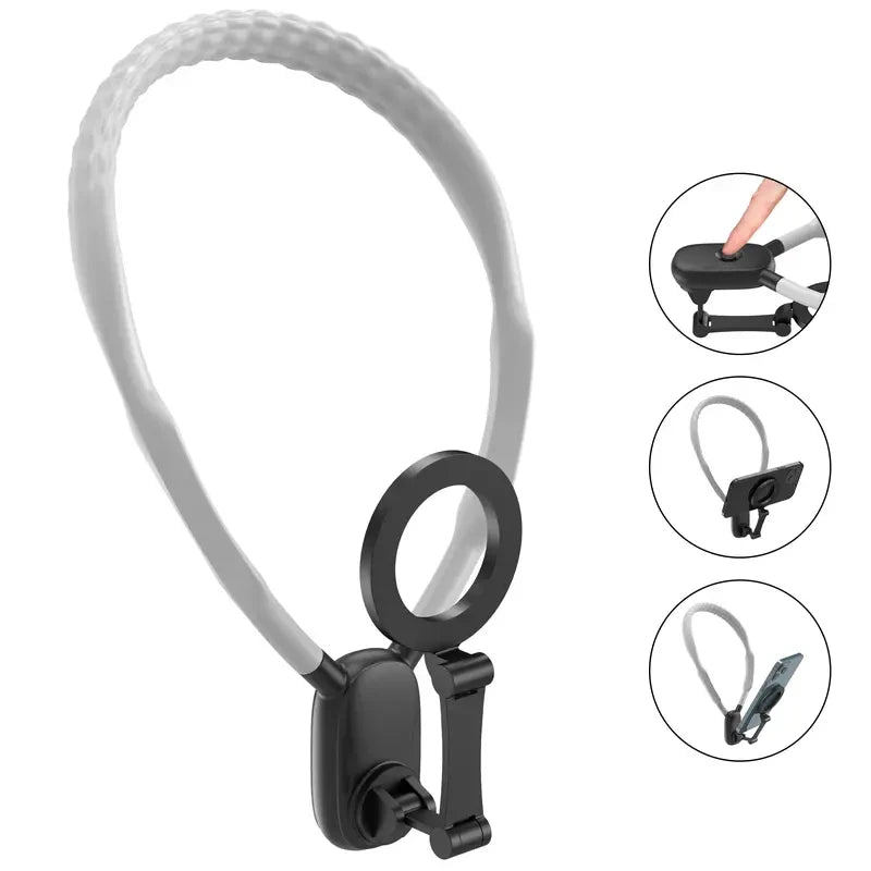 Magnetic Mobile Phone Neck Mount