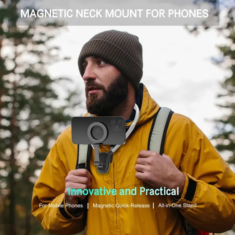 Magnetic Mobile Phone Neck Mount