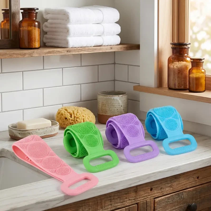 Silicone Back Scrubber Strap