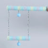 Colorful Cotton Rope Parrot Grinding Perch – Beak Trimming & Foot Exercise Bird Perch