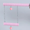 Colorful Cotton Rope Parrot Grinding Perch – Beak Trimming & Foot Exercise Bird Perch