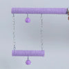 Colorful Cotton Rope Parrot Grinding Perch – Beak Trimming & Foot Exercise Bird Perch