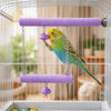 Colorful Cotton Rope Parrot Grinding Perch – Beak Trimming & Foot Exercise Bird Perch