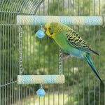 Colorful Cotton Rope Parrot Grinding Perch – Beak Trimming & Foot Exercise Bird Perch