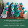 Floating Lily Flower Fish Tank Decor – Artificial Aquarium Plant Ornament