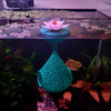 Floating Lily Flower Fish Tank Decor – Artificial Aquarium Plant Ornament