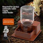 Automatic Reptile Water Dispenser – Self-Refilling Hydration for Lizards & Turtles