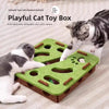 Interactive Cat Play Box – Rolling Ball Puzzle Toy for Indoor Cats