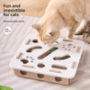 Interactive Cat Play Box – Rolling Ball Puzzle Toy for Indoor Cats