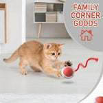 Interactive Rolling Cat Ball Toy – Self-Moving Chase Toy for Indoor Cats