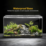 Stackable Reptile Enclosure – Ventilated Slide-Lid Terrarium for Geckos, Spiders & Small Reptiles