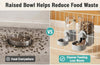Automatic Gravity Rabbit Feeder & Water Dispenser Set – Self-Refilling Food and Water for Rabbits & Small Pets