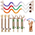 Interactive Cat Chew Rope Toy Set