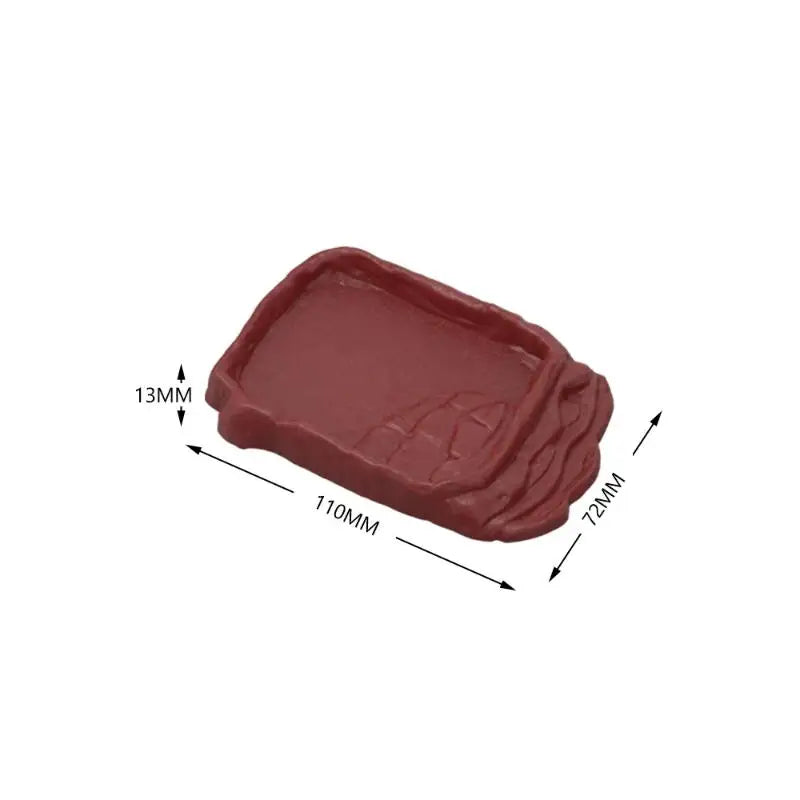 Reptile Food & Water Dish with Built-In Steps