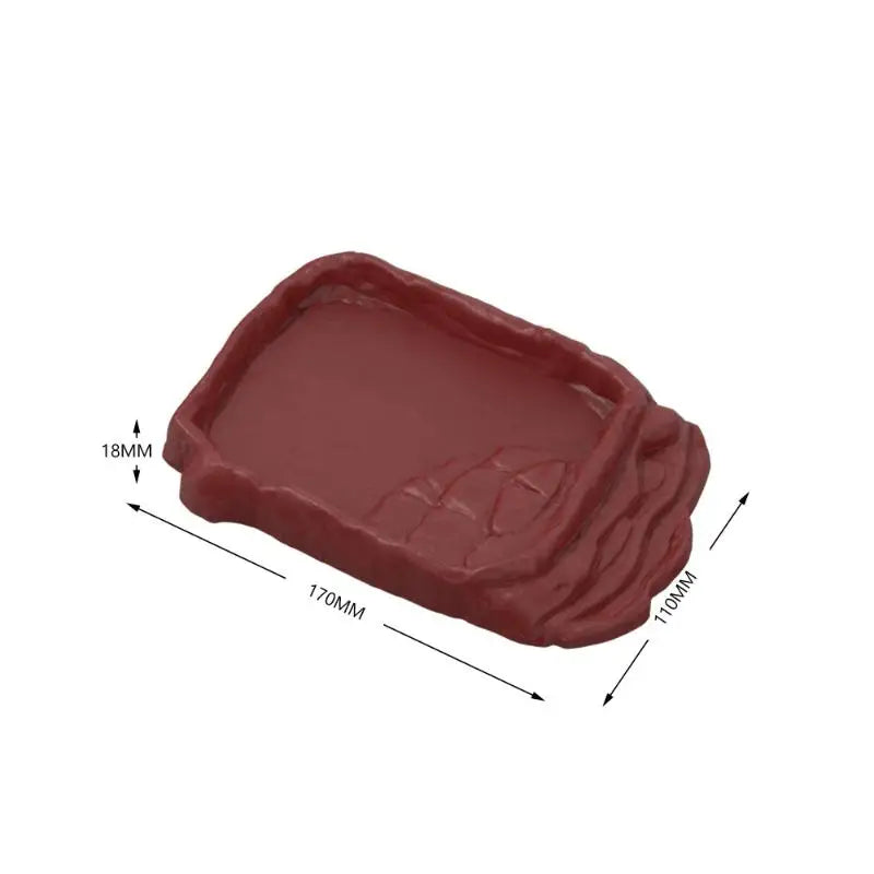 Reptile Food & Water Dish with Built-In Steps