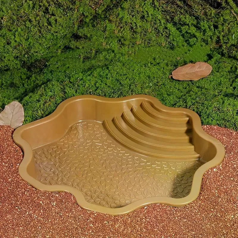 Reptile Food & Water Dish with Built-In Steps
