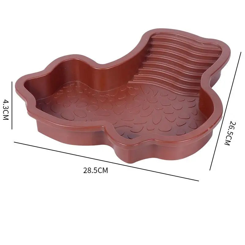 Reptile Food & Water Dish with Built-In Steps