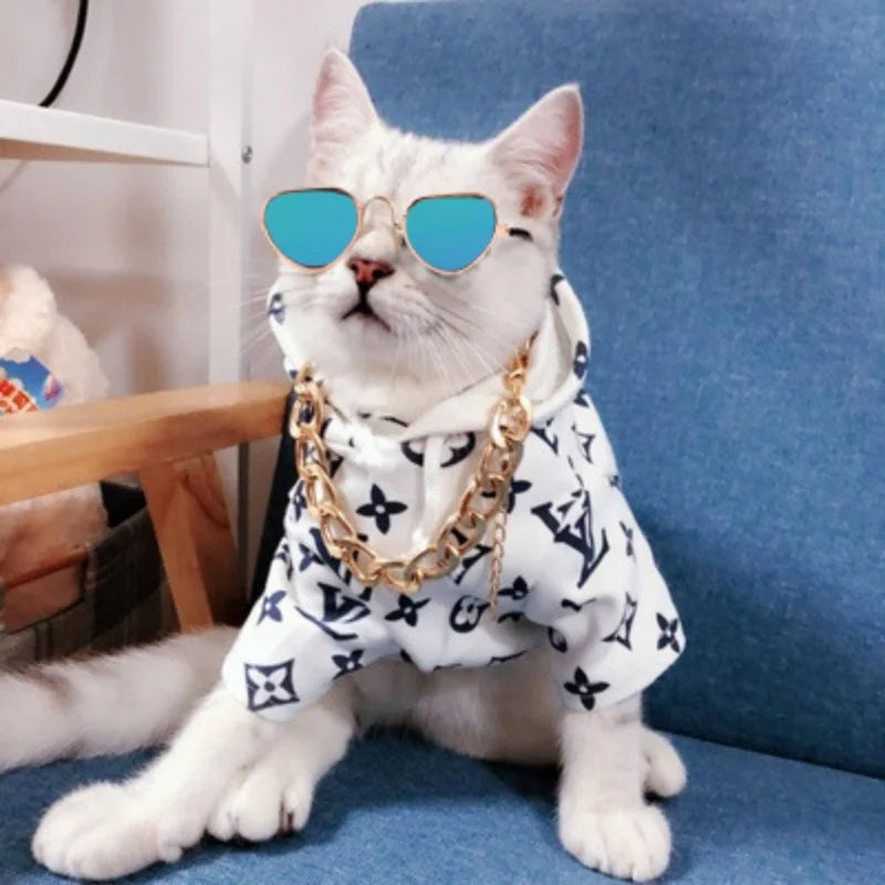 Playful Pet Sunglasses for Cats & Small Dogs