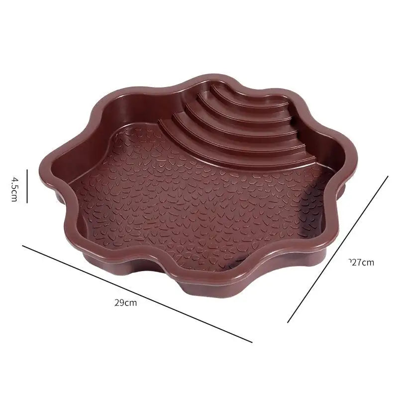 Reptile Food & Water Dish with Built-In Steps