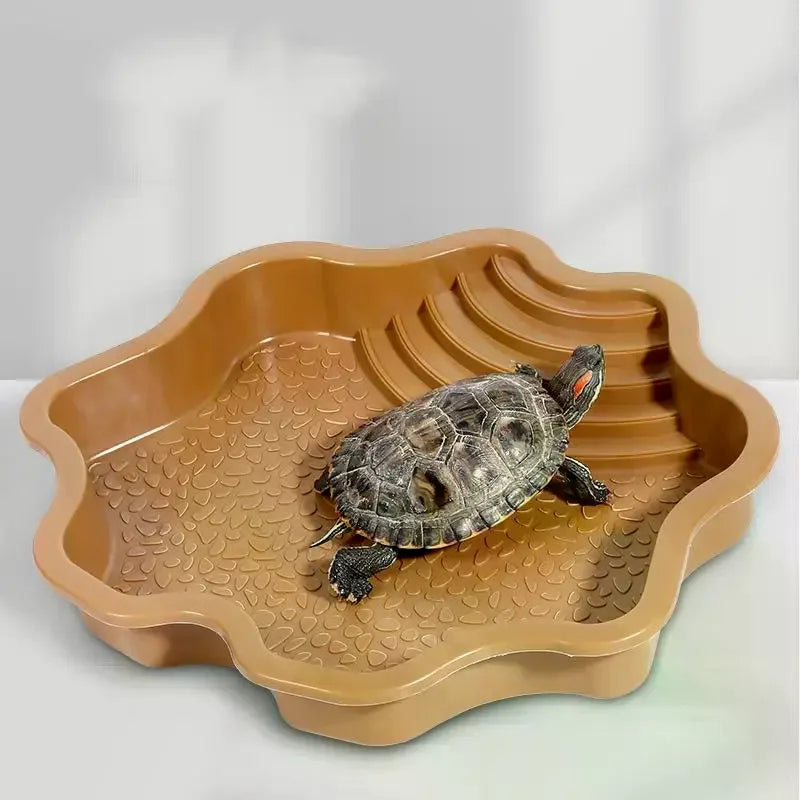 Reptile Food & Water Dish with Built-In Steps
