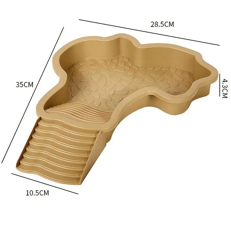 Reptile Food & Water Dish with Built-In Steps