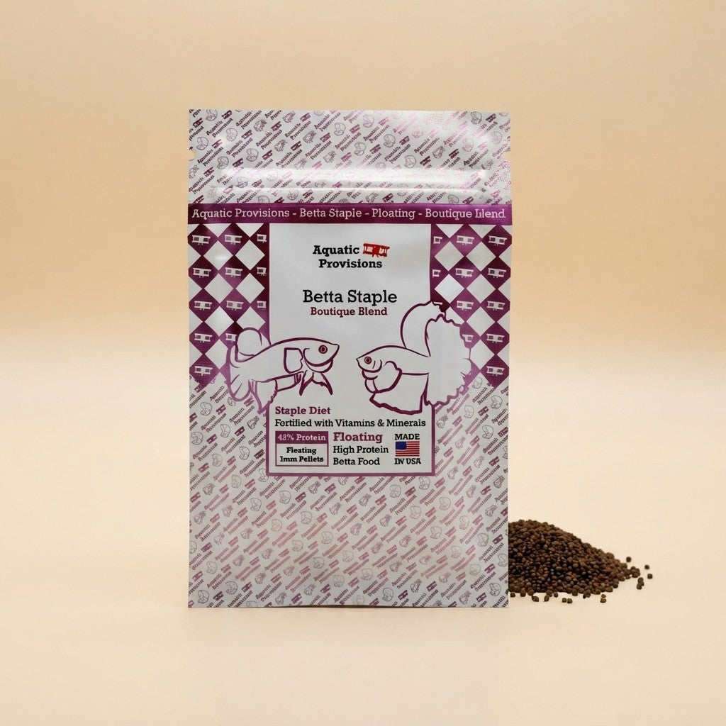 Betta Staple Fish Food – Nutrient-Rich Daily Pellets for Vibrant Betta Fish