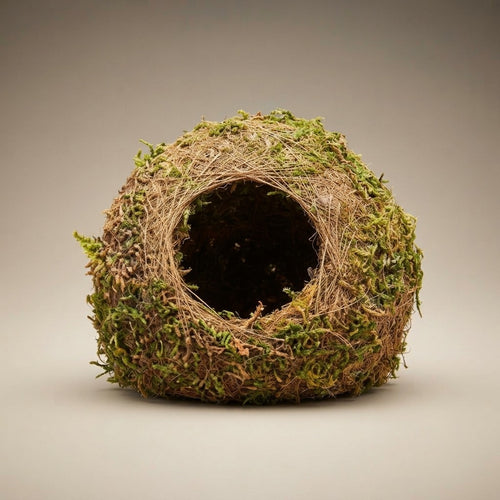 Artificial Moss Reptile Hide Cave – Natural Hideout for Lizards, Snakes & Geckos