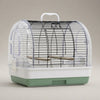 Portable Small Bird Travel Cage – Lightweight Carrier with Wooden Perches for Budgies, Finches & Parakeets