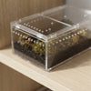 Stackable Reptile Enclosure – Ventilated Slide-Lid Terrarium for Geckos, Spiders & Small Reptiles